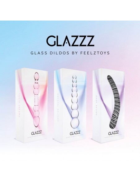 FeelzToys - Glazzz Glass Dildo Lucid Dreams - Dilda szklane - 7