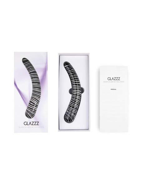 FeelzToys - Glazzz Glass Dildo Dark Desire - Dilda szklane - 4