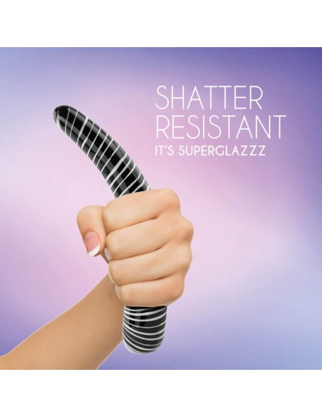 FeelzToys - Glazzz Glass Dildo Dark Desire - Dilda szklane - 5