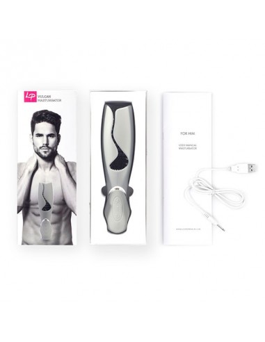Loverspremium Vulcan Masturbator Grey - Masturbatory i Sztuczne pochwy - 5