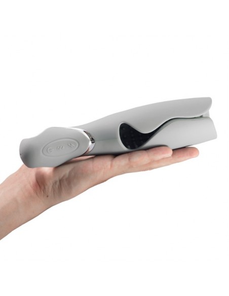 Loverspremium Vulcan Masturbator Grey - Masturbatory i Sztuczne pochwy - 9