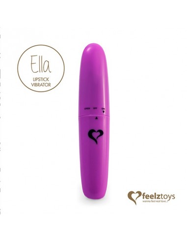 FeelzToys - Ella Lipstick Vibrator Purple - Stymulatory łechtaczki klasyczne - 2