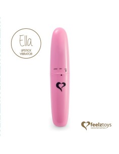 FeelzToys - Ella Lipstick Vibrator Pink - Stymulatory łechtaczki klasyczne - 1 2