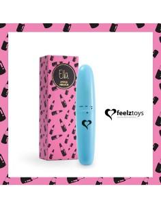 FeelzToys - Ella Lipstick Vibrator Light Blue - Stymulatory łechtaczki klasyczne - 1