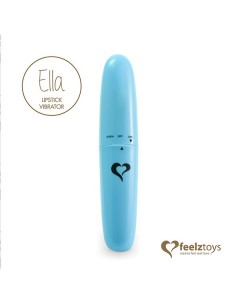 FeelzToys - Ella Lipstick Vibrator Light Blue - Stymulatory łechtaczki klasyczne - 1 2