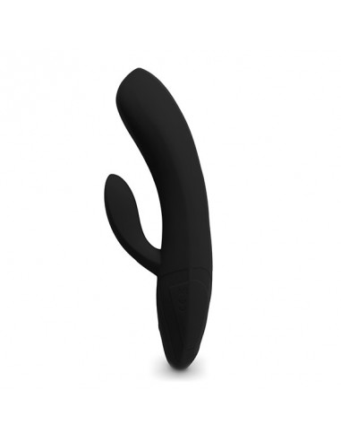 Laid - V.1 Silicone Rabbit Vibrator Black - Wibratory Punktu G - 1