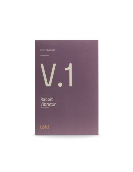 Laid - V.1 Silicone Rabbit Vibrator Black - Wibratory Punktu G - 4