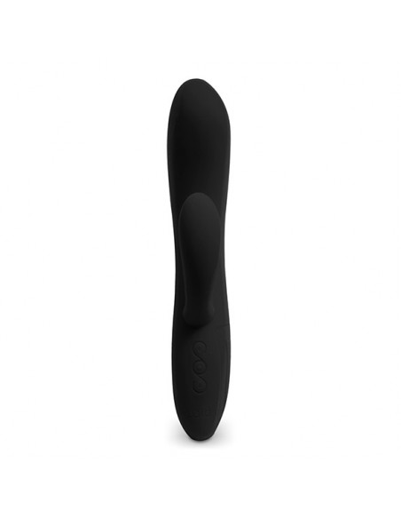 Laid - V.1 Silicone Rabbit Vibrator Black - Wibratory Punktu G - 8