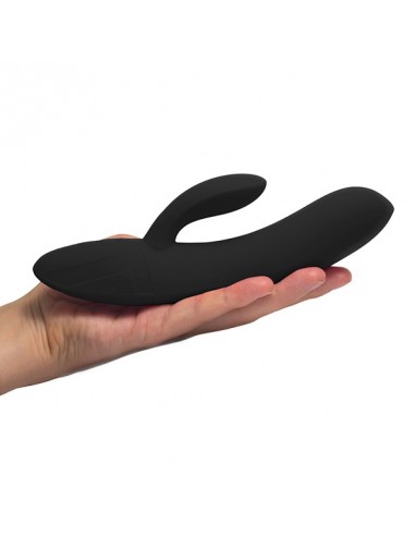 Laid - V.1 Silicone Rabbit Vibrator Black - Wibratory Punktu G - 9