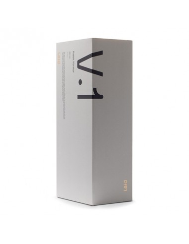 Laid - V.1 Silicone Rabbit Vibrator Black - Wibratory Punktu G - 10