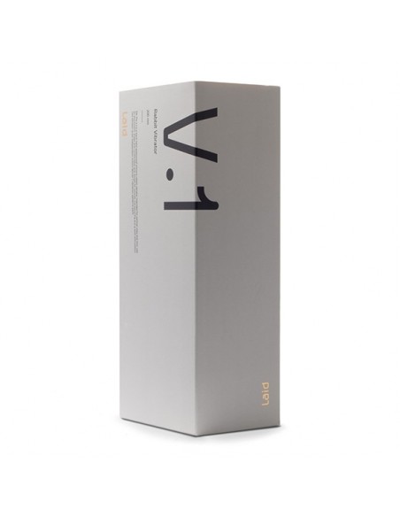 Laid - V.1 Silicone Rabbit Vibrator Black - Wibratory Punktu G - 10