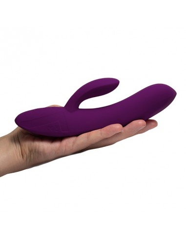 Laid - V.1 Silicone Rabbit Vibrator Purple - Wibratory Punktu G - 8