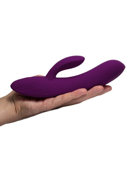 Laid - V.1 Silicone Rabbit Vibrator Purple - Wibratory Punktu G - 8