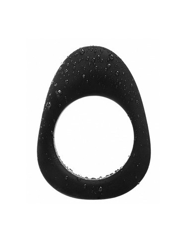 Pierścień erekcyjny Laid - P.3 Silicone Cock Ring 38 mm Black - Pierścienie erekcyjne niewibrujące - 3
