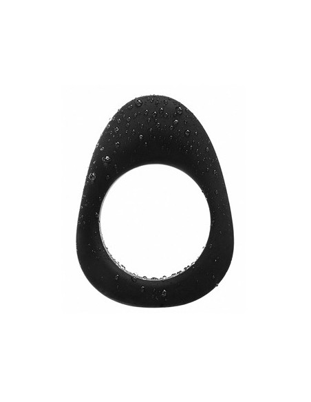 Pierścień erekcyjny Laid - P.3 Silicone Cock Ring 38 mm Black - Pierścienie erekcyjne niewibrujące - 3
