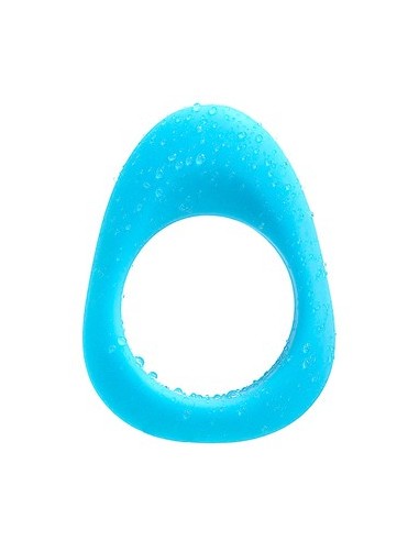 Pierścień erekcyjny Laid - P.3 Silicone Cock Ring 38 mm Blue - Pierścienie erekcyjne niewibrujące - 3