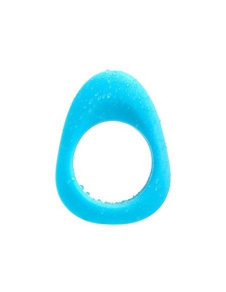 Pierścień erekcyjny Laid - P.3 Silicone Cock Ring 38 mm Blue - Pierścienie erekcyjne niewibrujące - 3