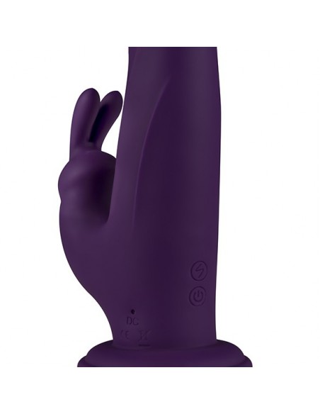 Wielofunkcyjny Wibrator Królik Whirl-Pulse Rotating Rabbit Vibrator / Remote Control Purple - Wibratory Króliczki - 7
