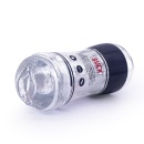 Masturbator Pussy 17 cm przezroczysty z funkcją ssania - 5