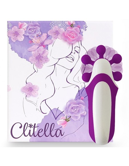 FeelzToys - Clitella Oral Clitoral Stimulator Purple - Stymulatory łechtaczki klasyczne - 1