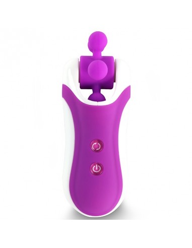 FeelzToys - Clitella Oral Clitoral Stimulator Purple - Stymulatory łechtaczki klasyczne - 2