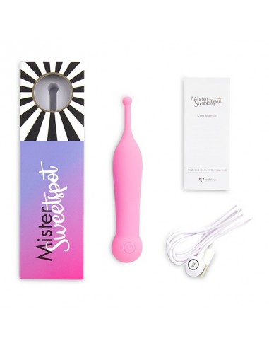 FeelzToys - Mister Sweetspot Clitoral Vibrator Pink - Stymulatory łechtaczki klasyczne - 4