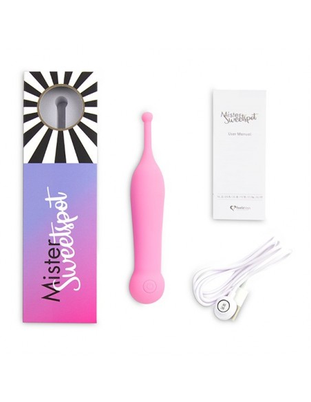 FeelzToys - Mister Sweetspot Clitoral Vibrator Pink - Stymulatory łechtaczki klasyczne - 4