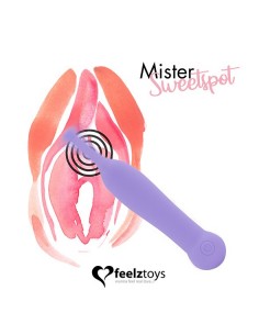 FeelzToys - Mister Sweetspot Clitoris Vibrator Paars - Stymulatory łechtaczki klasyczne - 1 2
