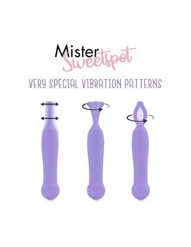 FeelzToys - Mister Sweetspot Clitoris Vibrator Paars - Stymulatory łechtaczki klasyczne - 3