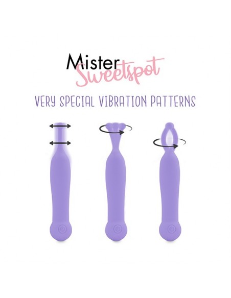 FeelzToys - Mister Sweetspot Clitoris Vibrator Paars - Stymulatory łechtaczki klasyczne - 3