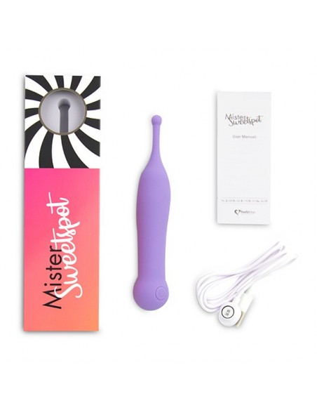 FeelzToys - Mister Sweetspot Clitoris Vibrator Paars - Stymulatory łechtaczki klasyczne - 4