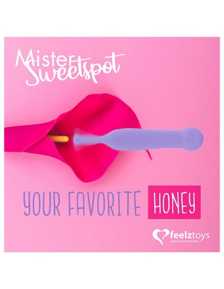 FeelzToys - Mister Sweetspot Clitoris Vibrator Paars - Stymulatory łechtaczki klasyczne - 5