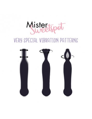 FeelzToys -  Mister Sweetspot Clitoral Vibrator Black - Stymulatory łechtaczki klasyczne - 3