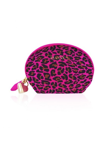 Mini Masażer RS - Essentials - Lovely Leopard Mini Wand Deep Purple - Wibratory Mini - 3