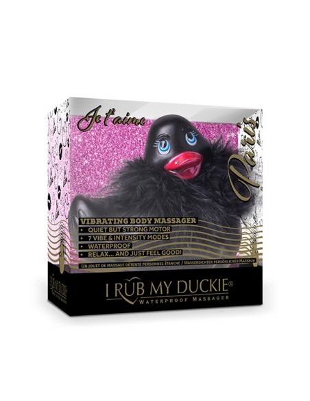 I Rub My Duckie 2.0 | Paris (Black) - Stymulatory łechtaczki klasyczne - 2