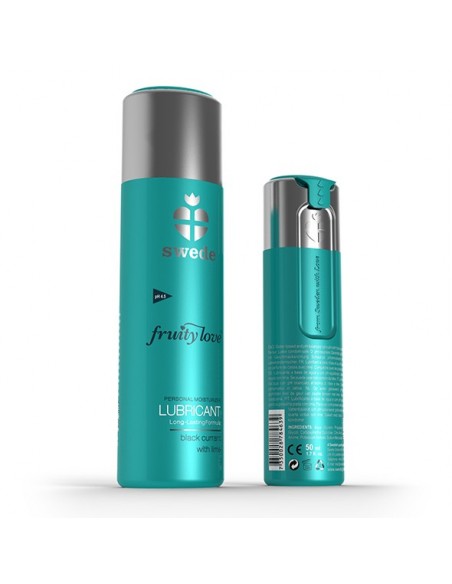 Swede - Fruity Love Lubricant Black Currant Lime 50 ml - Lubrykanty do seksu oralnego - 2