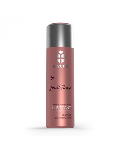 Swede - Fruity Love Lubricant Strawberry Wine 100 ml - Lubrykanty do seksu oralnego - 1