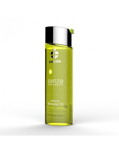 Senze Massage Oil Lemon Pepper Eucalyptus 150 ml - Olejki i żele do masażu - 1