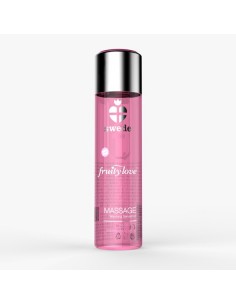 Fruity Love Massage Sparkling Strawberry Wine 120 ml - Olejki i żele do masażu - 1