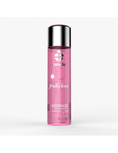 Fruity Love Massage Sparkling Strawberry Wine 120 ml - Olejki i żele do masażu - 1