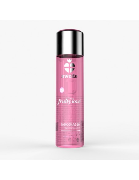 Fruity Love Massage Sparkling Strawberry Wine 120 ml - Olejki i żele do masażu - 1