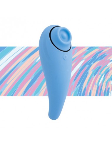 FeelzToys - FemmeGasm Tapping / Tickling Vibrator Turqoise - Stymulatory łechtaczki klasyczne - 1