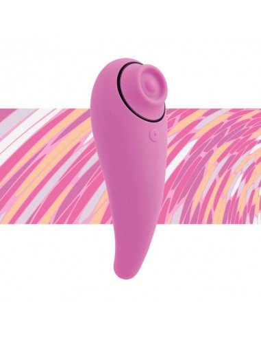 FeelzToys - FemmeGasm Tapping / Tickling Vibrator Pink - Stymulatory łechtaczki klasyczne - 1