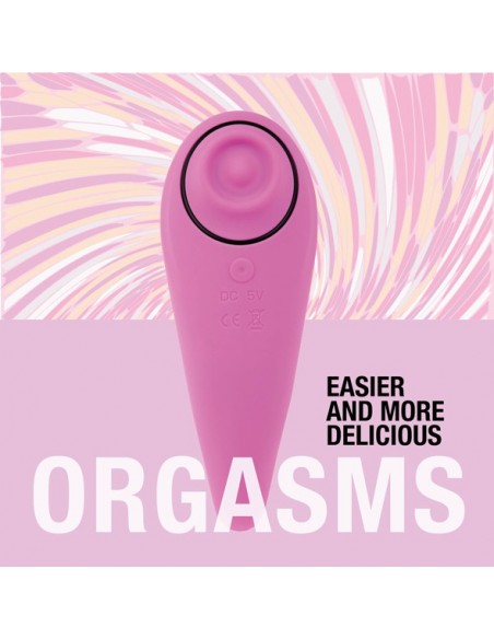 FeelzToys - FemmeGasm Tapping / Tickling Vibrator Pink - Stymulatory łechtaczki klasyczne - 5