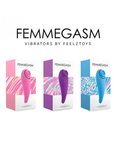 FeelzToys - FemmeGasm Tapping / Tickling Vibrator Pink - Stymulatory łechtaczki klasyczne - 8