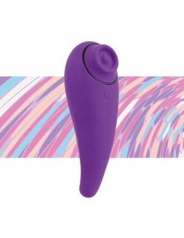 FeelzToys - FemmeGasm Tapping / Tickling Vibrator Purple - Stymulatory łechtaczki klasyczne - 1