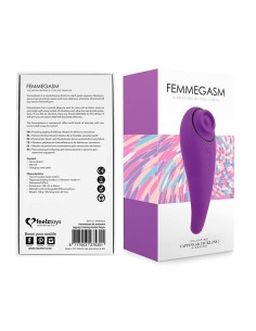 FeelzToys - FemmeGasm Tapping / Tickling Vibrator Purple - Stymulatory łechtaczki klasyczne - 1 2