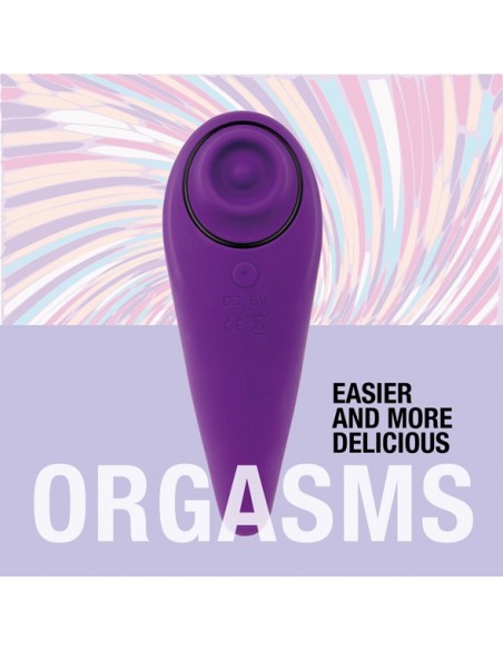 FeelzToys - FemmeGasm Tapping / Tickling Vibrator Purple - Stymulatory łechtaczki klasyczne - 5