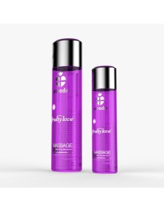 Fruity Love Massage Sweet Raspberry Rhubarb 120 ml - Olejki i żele do masażu - 1 2