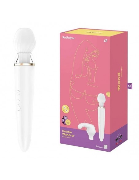 Stymulator-Double Wand-er - Stymulatory łechtaczki klasyczne - 4